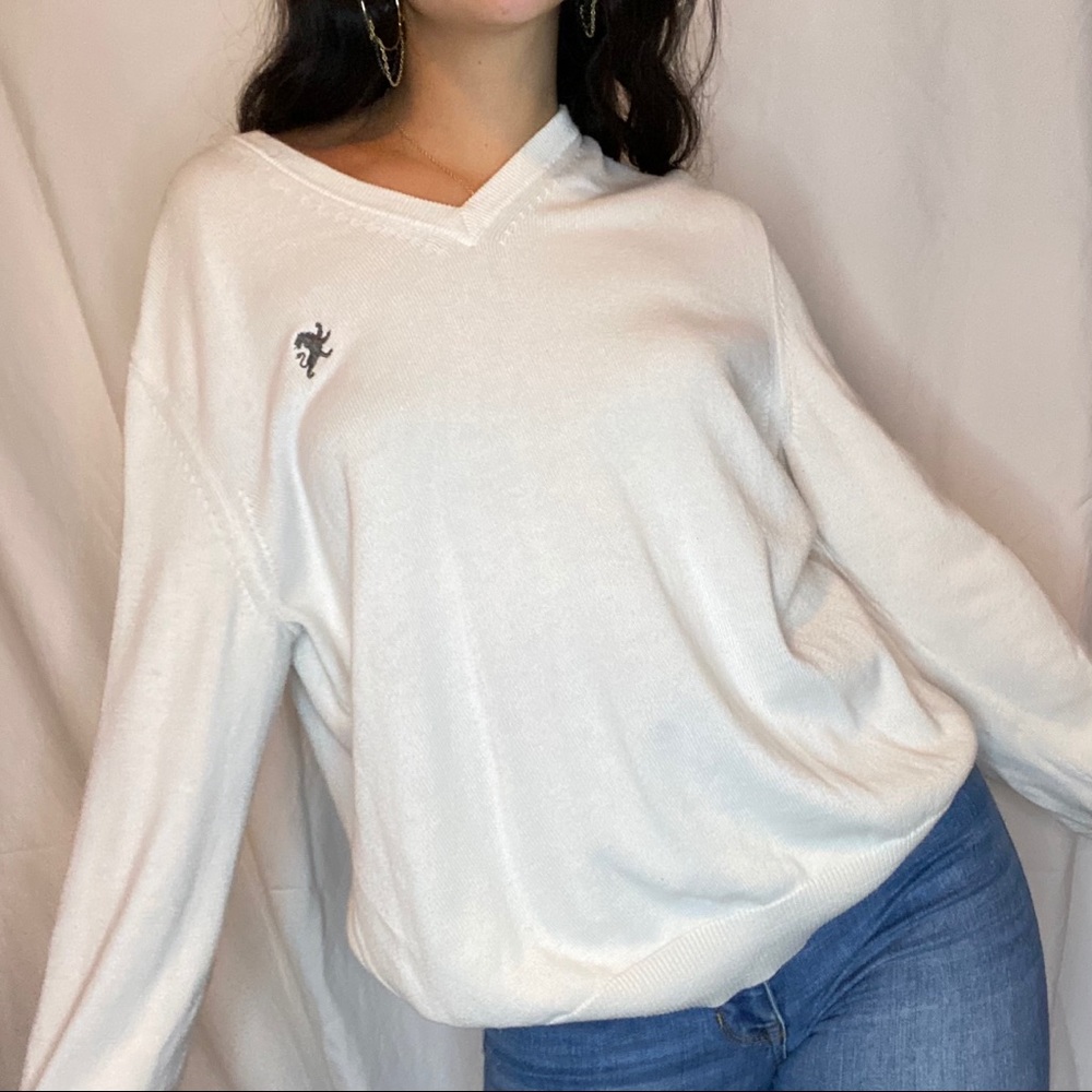 White Express Sweater